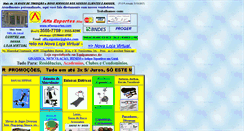 Desktop Screenshot of alfaesportes.com.br